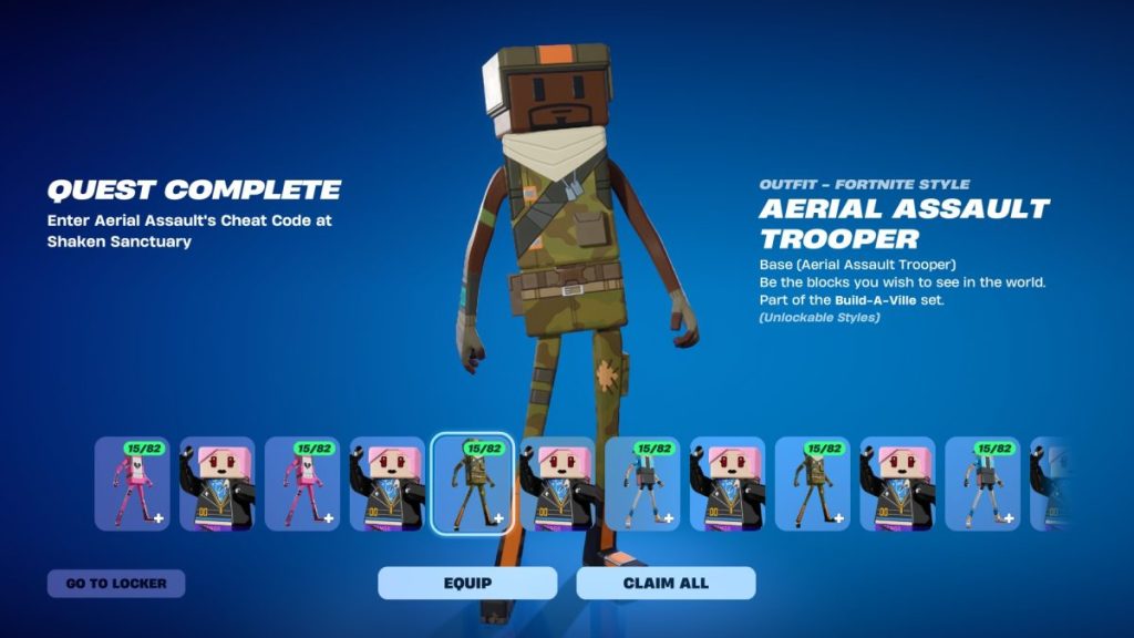 Wrixel Quest reward