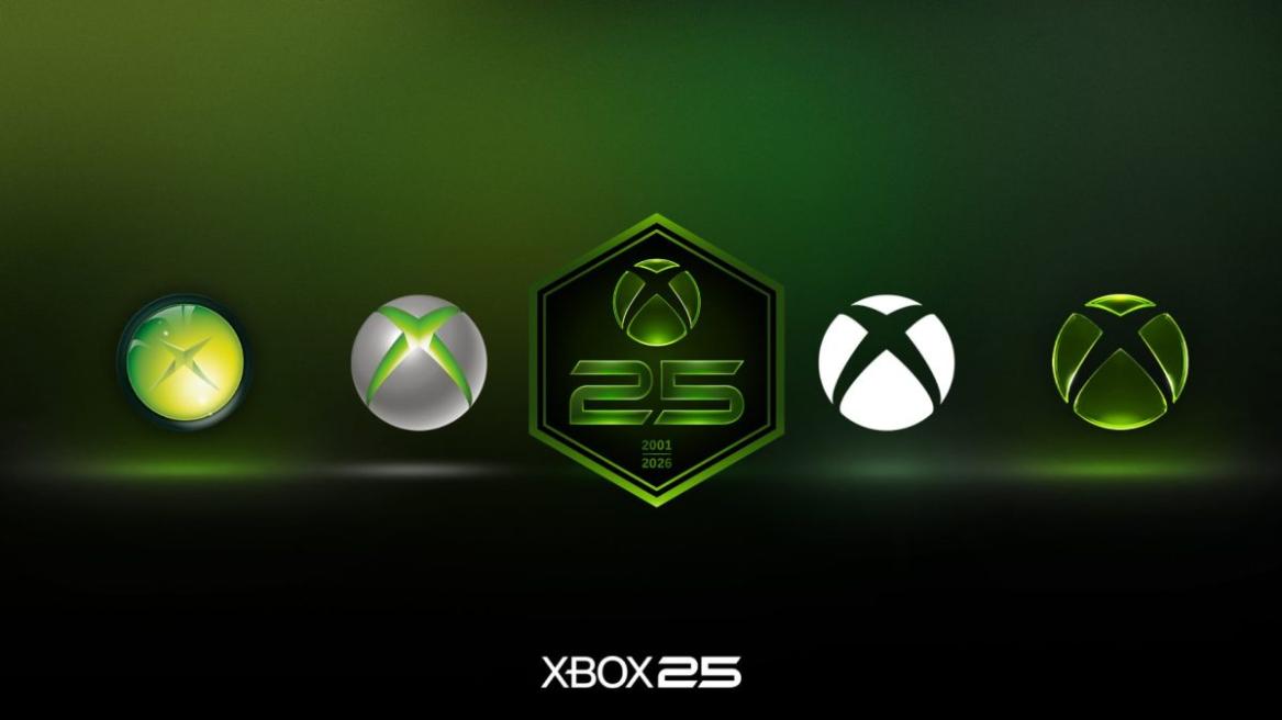 XBOX 25th Anniversary Badge with logos