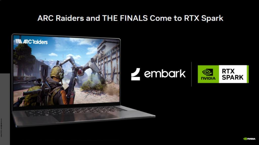 Arc Raiders on Nvidia RTX Spark