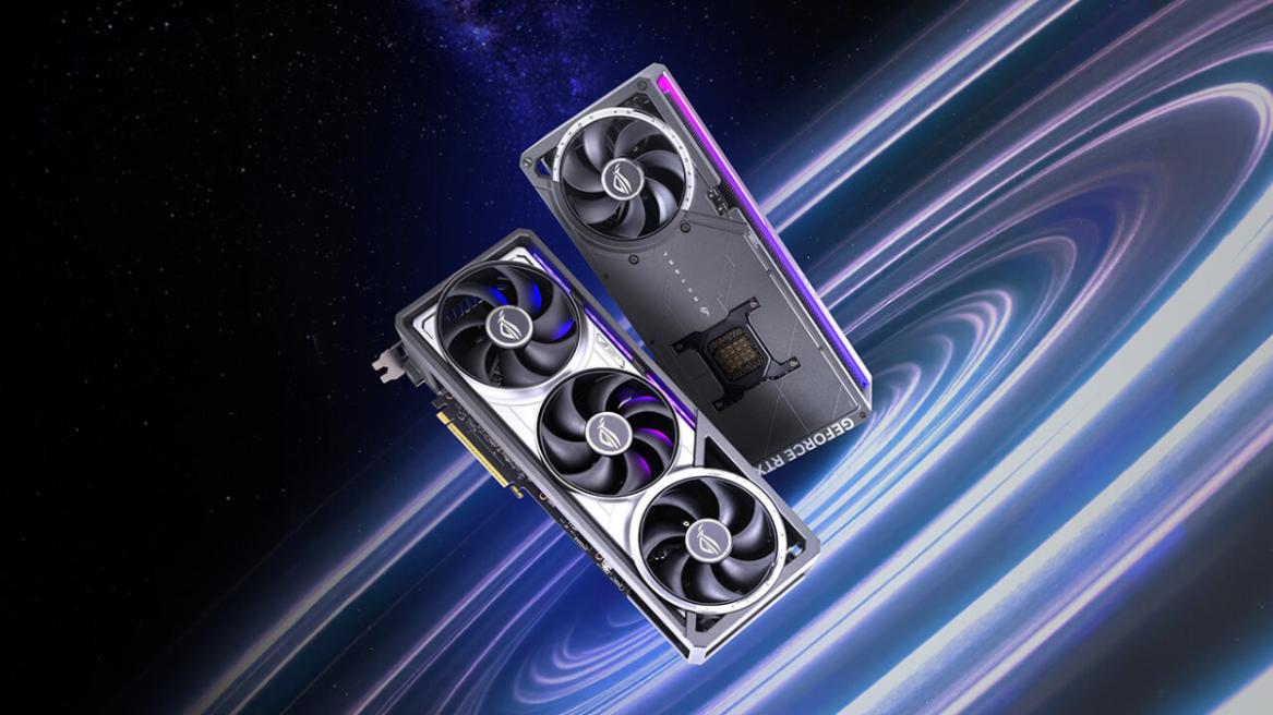 The ASUS ROG RTX 5090 models.