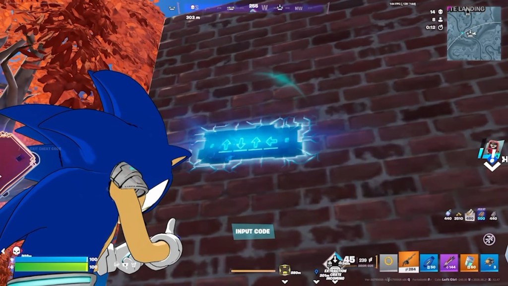 fn-cheat-code-on-wall