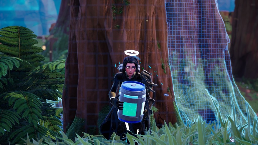 Using Chug Jug in Fortnite