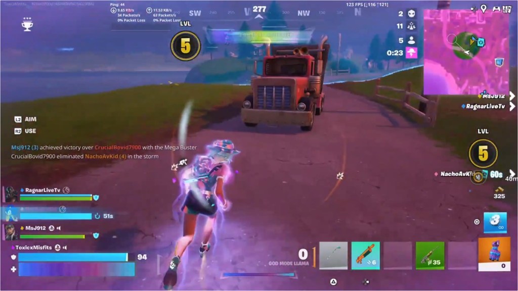 fn-god-mode-llama-in-use