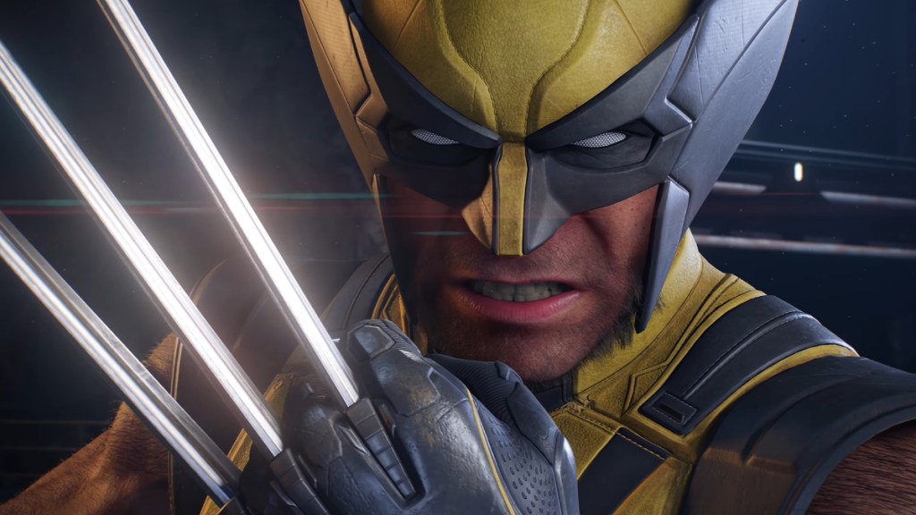 Wolverine popping out his claws in Marvel's Wolverine.