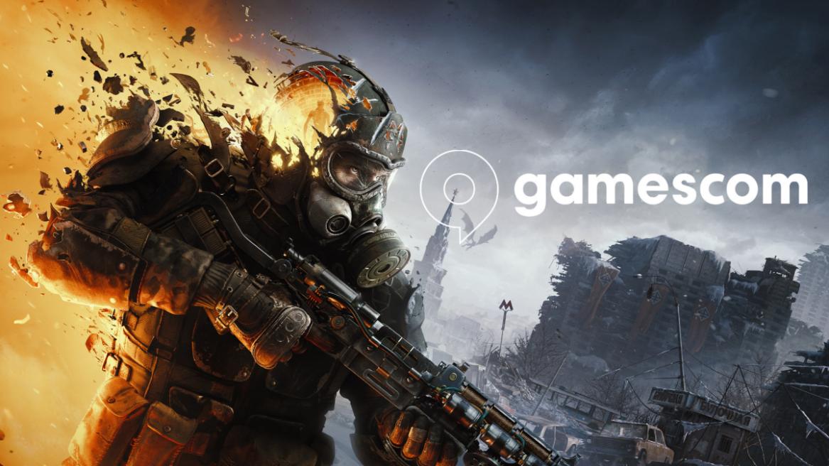 Metro 2039 cover image with the official Gamescom logo.