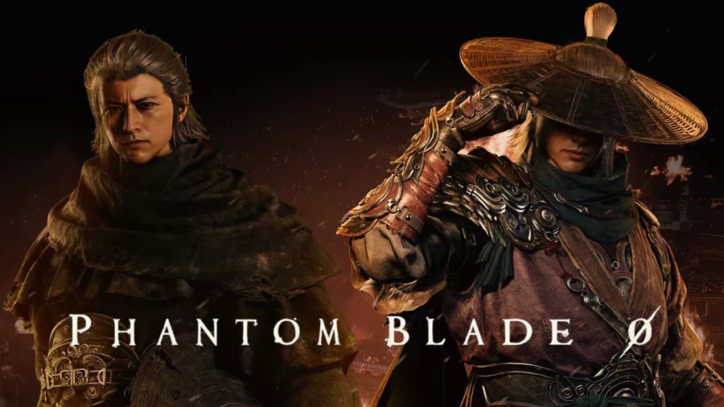 Phantom Blade Zero pre-order image featuring Soul wearing the Legacy outfit (left) and the Blood-Steel Form outfit (right).