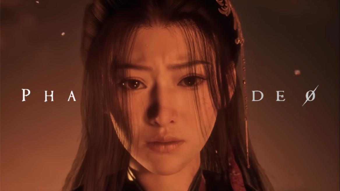 Phantom Blade Zero pre-order trailer screenshot featuring a character from the game.