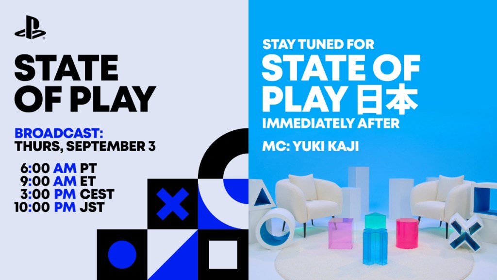 PlayStation September 3 State of Play official image.