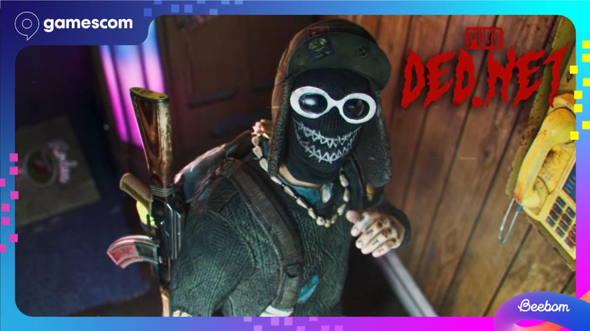 PUBG DED.NET featured image with a masked character.
