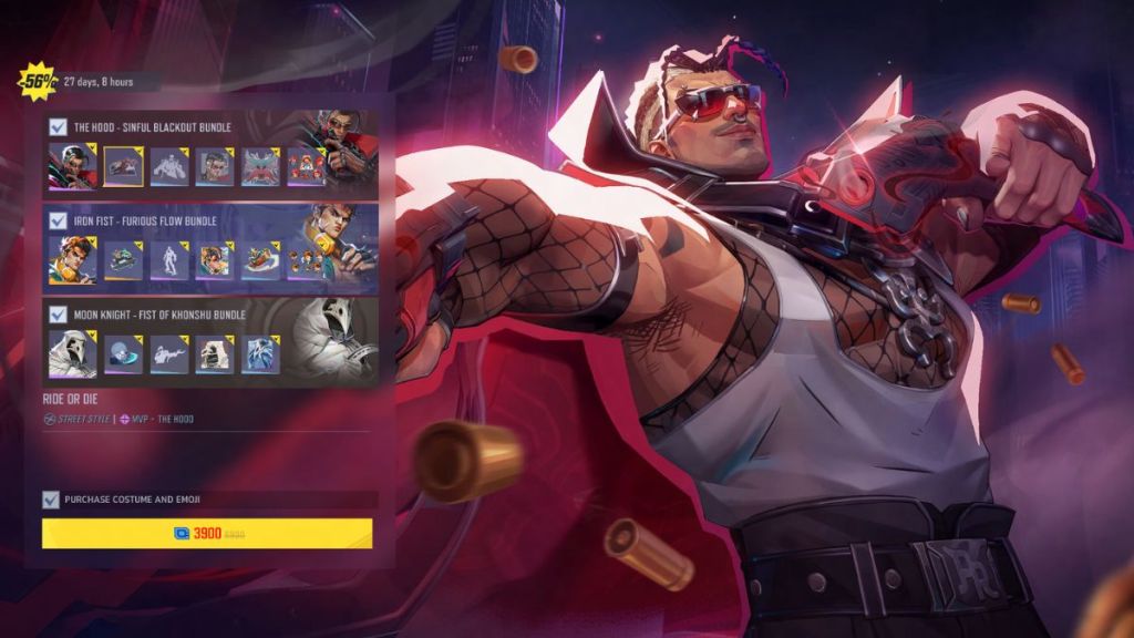 Marvel Rivals The Hood PYO Bundle