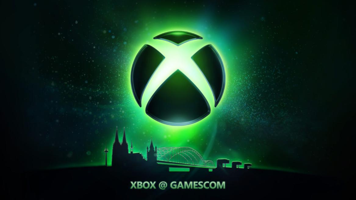 Xbox @ Gamescom 2026 official promotional image with the Xbox logo.