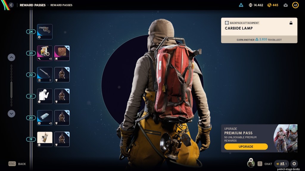 Arc Raiders Frozen Trail Reward Pass Page 4