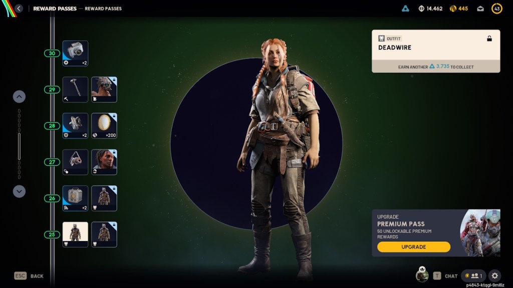 Arc Raiders Frozen Trail Reward Pass Page 5