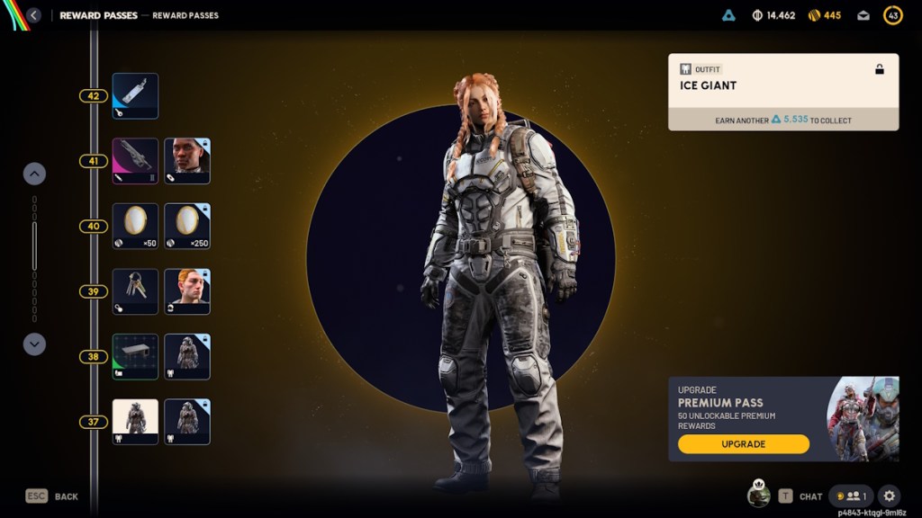 Arc Raiders Frozen Trail Reward Pass Page 7