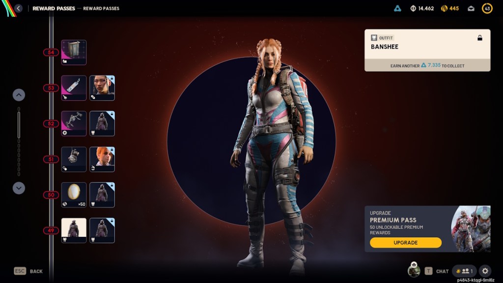 Arc Raiders Frozen Trail Reward Pass Page 9