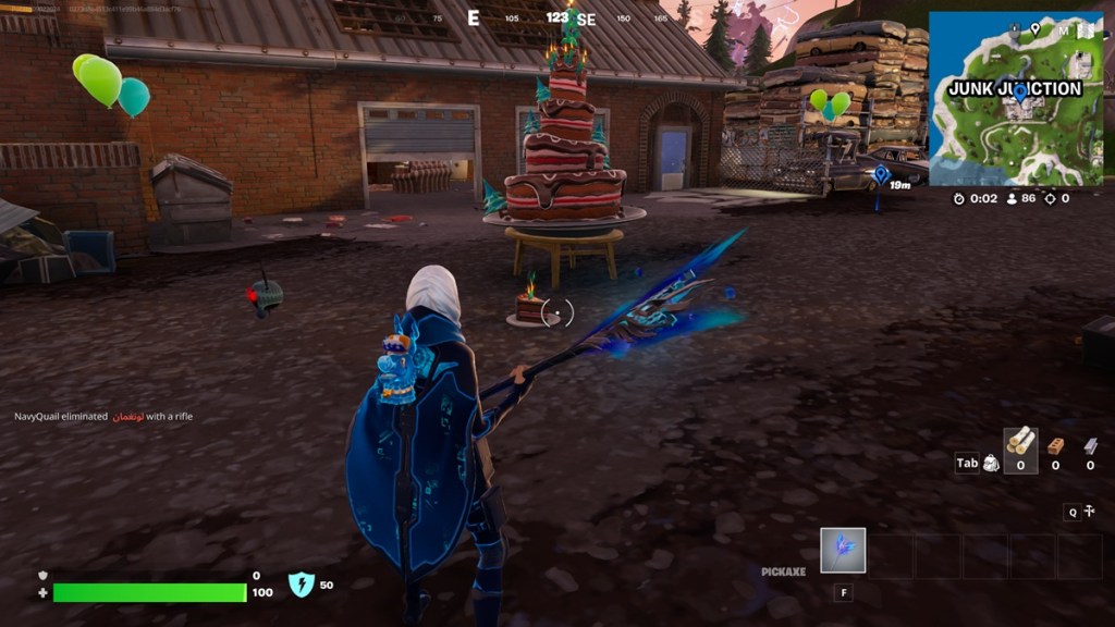 Birthday Cake at Junk Junction POI