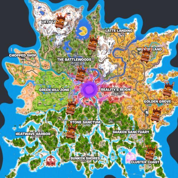 Birthday Sprite locations in Fortnite