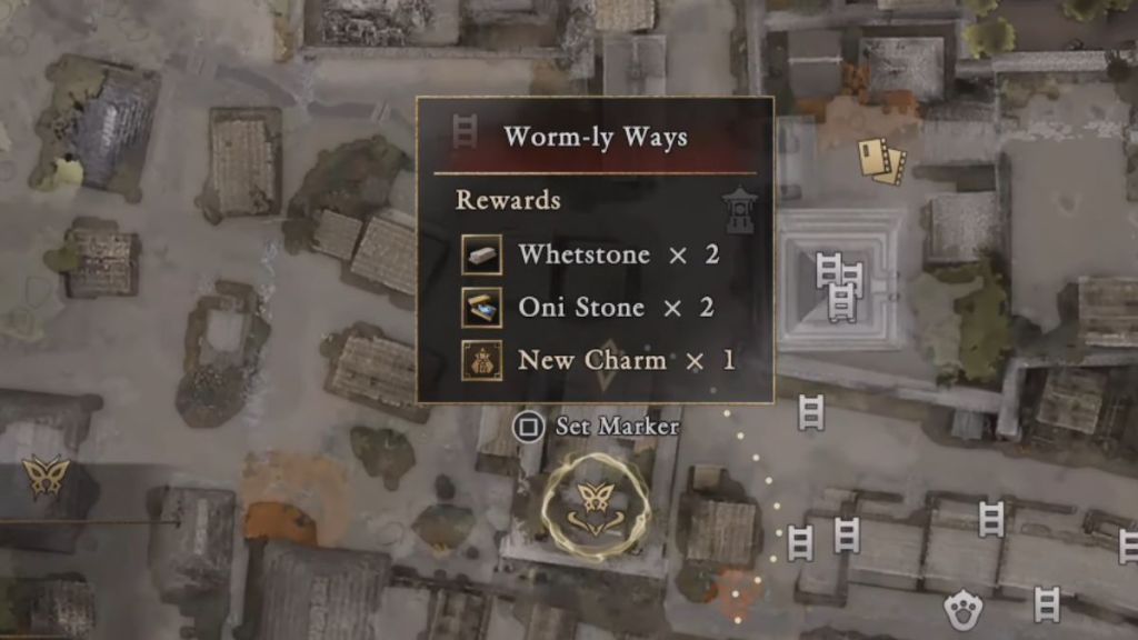 Blazing Charm map location