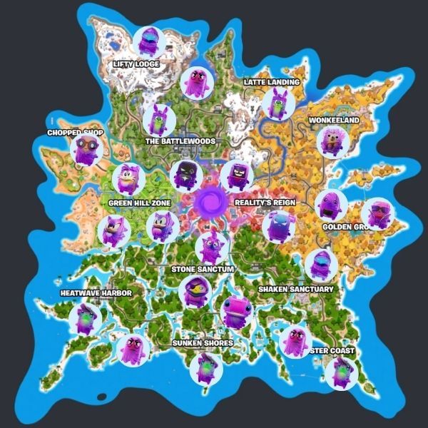 Bounty Hunter Sprite location in Fortnite