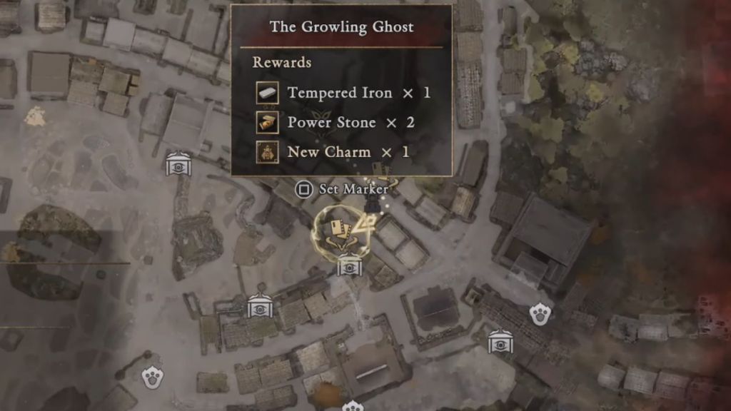 Charm of Stamina Map Location