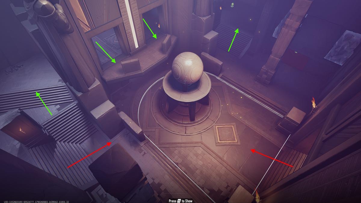 Confessional Eternity Mission Area in Marvel Rivals