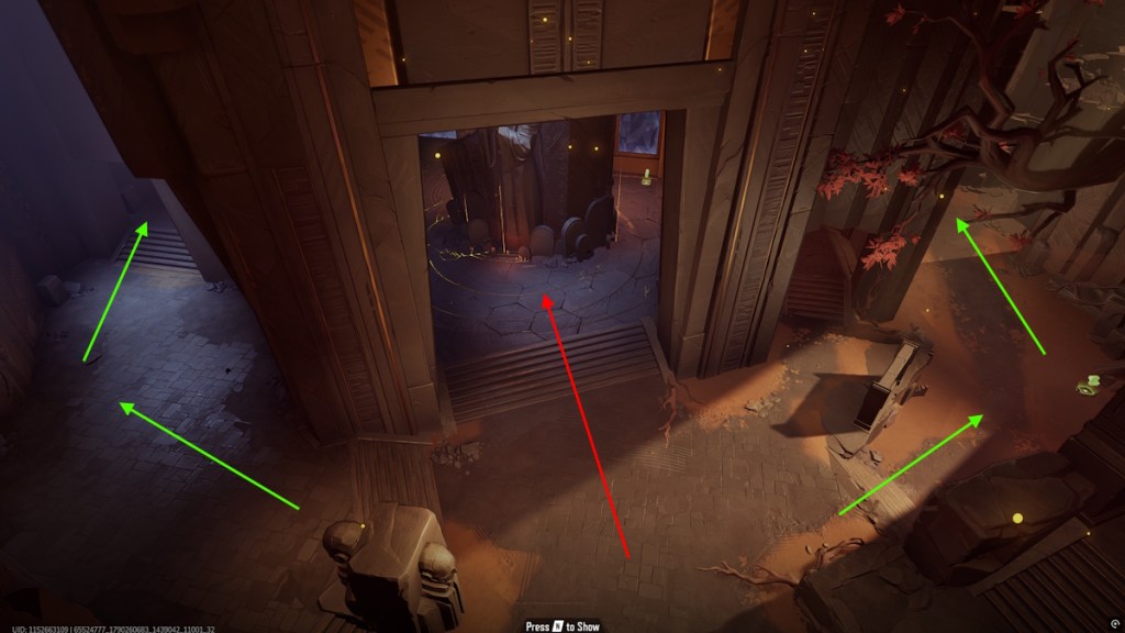 Confessional Eternity spawn area in Marvel Rivals