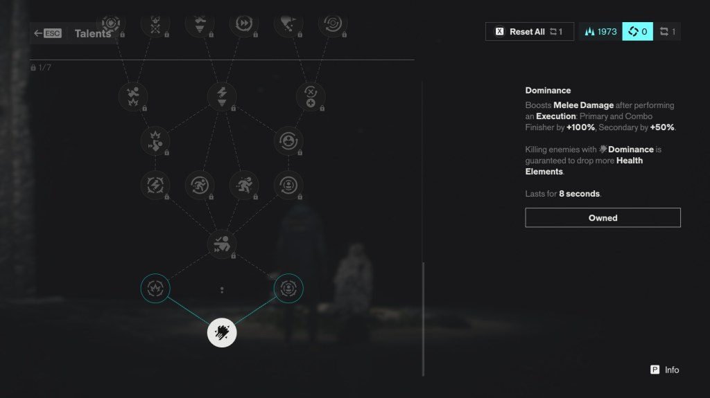 Control Resonant Talents