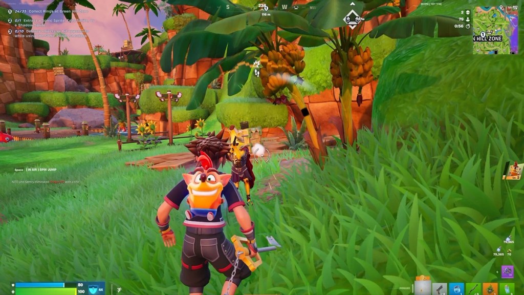 Crash Bandicoot Fortnite Sprite showcase