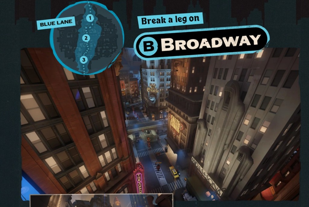 Deadlock City Never Sleeps new blue lane