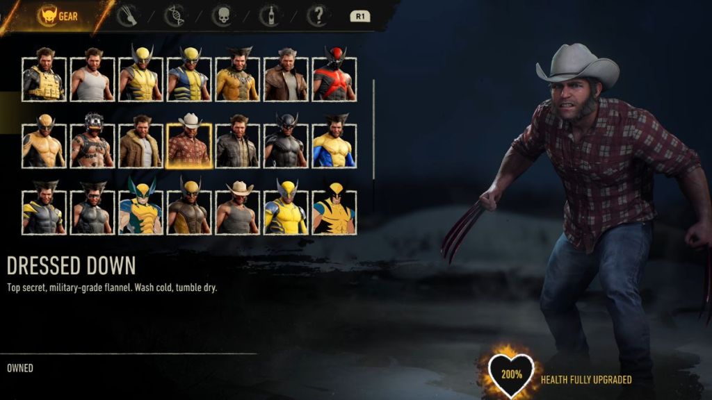 Dressed Down suit in Marvel's Wolverine