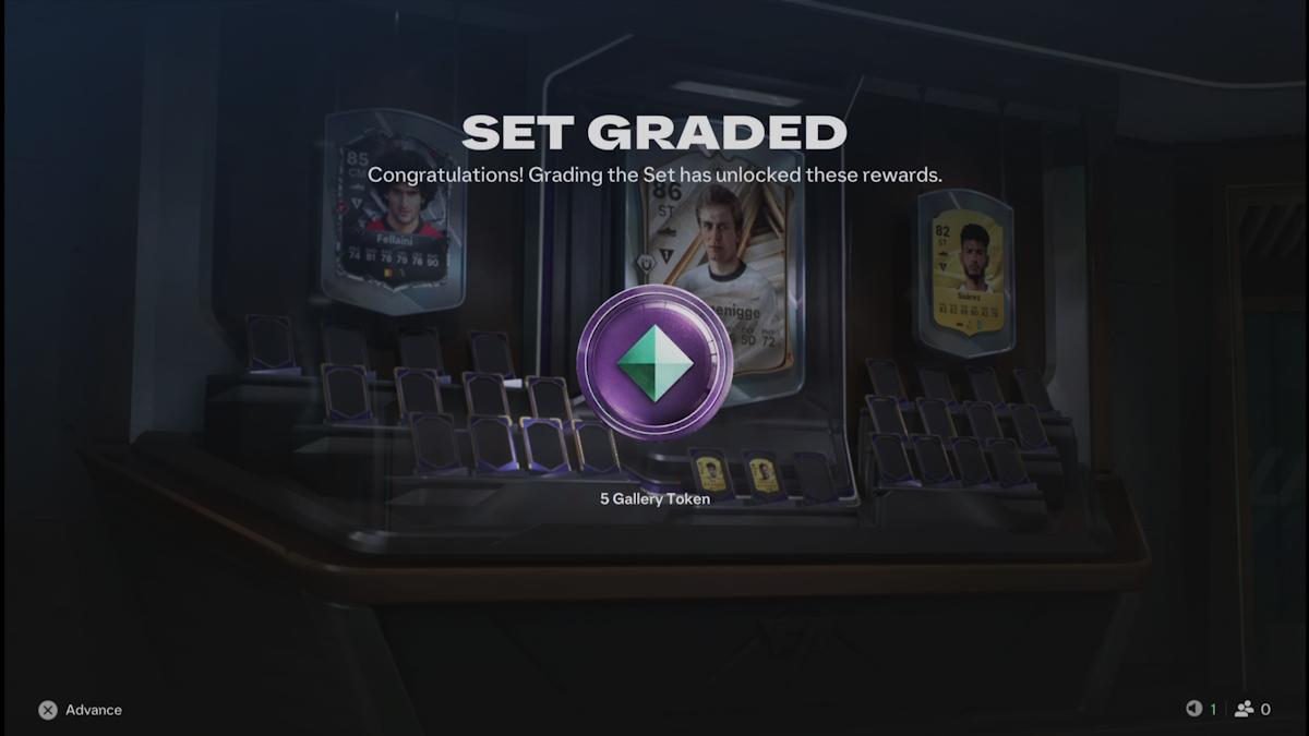 EA FC 27 Gallery Tokens Reward