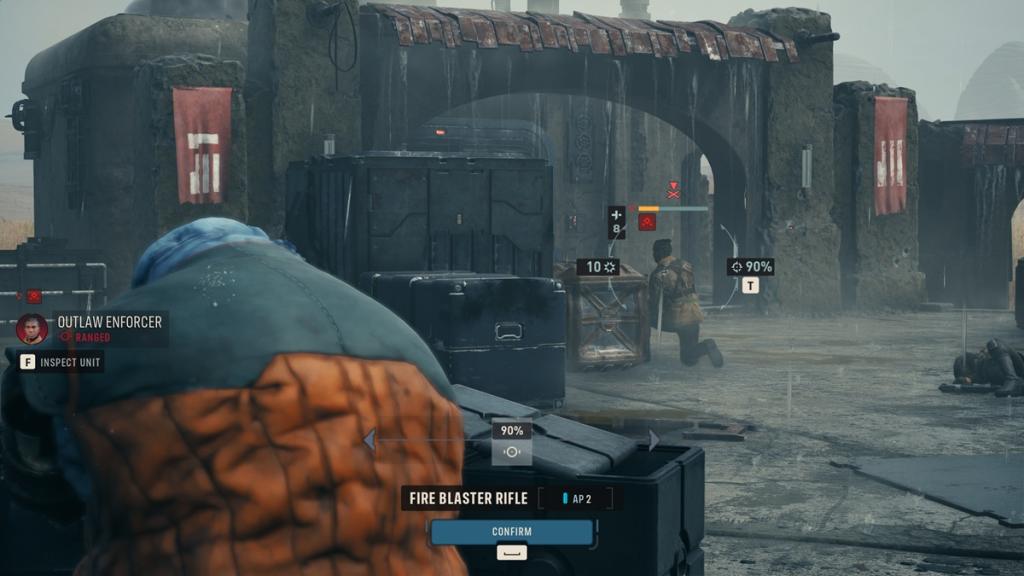 Flanking enemy in Star Wars Zero Company