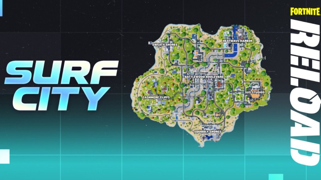 Fortnite Surf City Remix Map