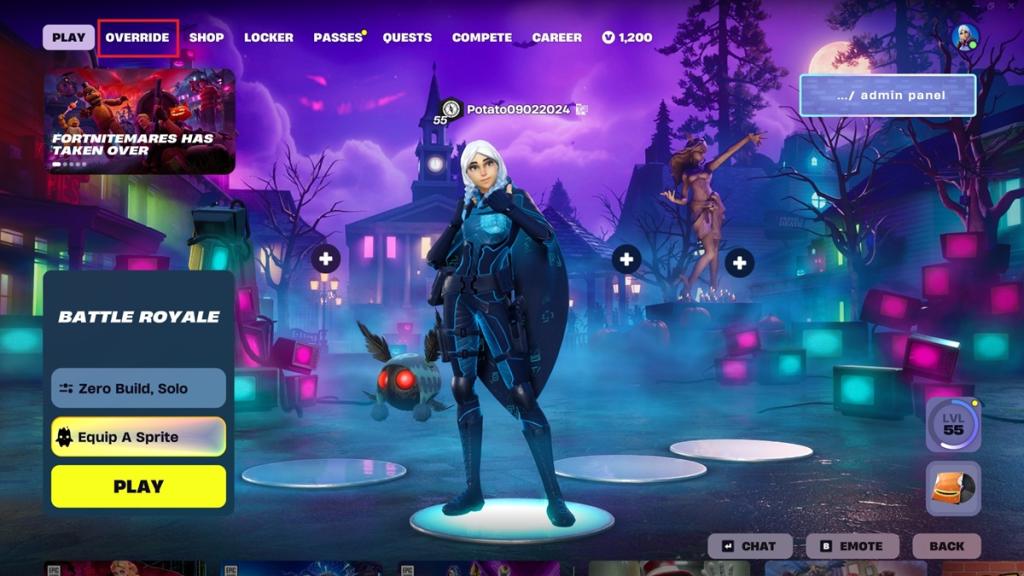 Fortnitemares 2026 Main Lobby