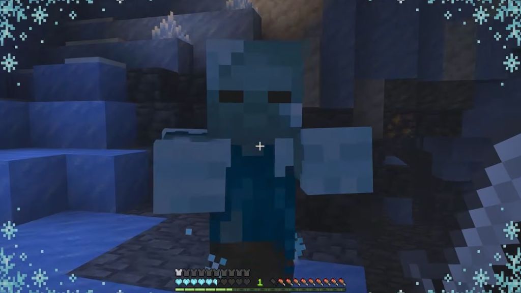 Frozen Zombie variant in Minecraft 26.4 update