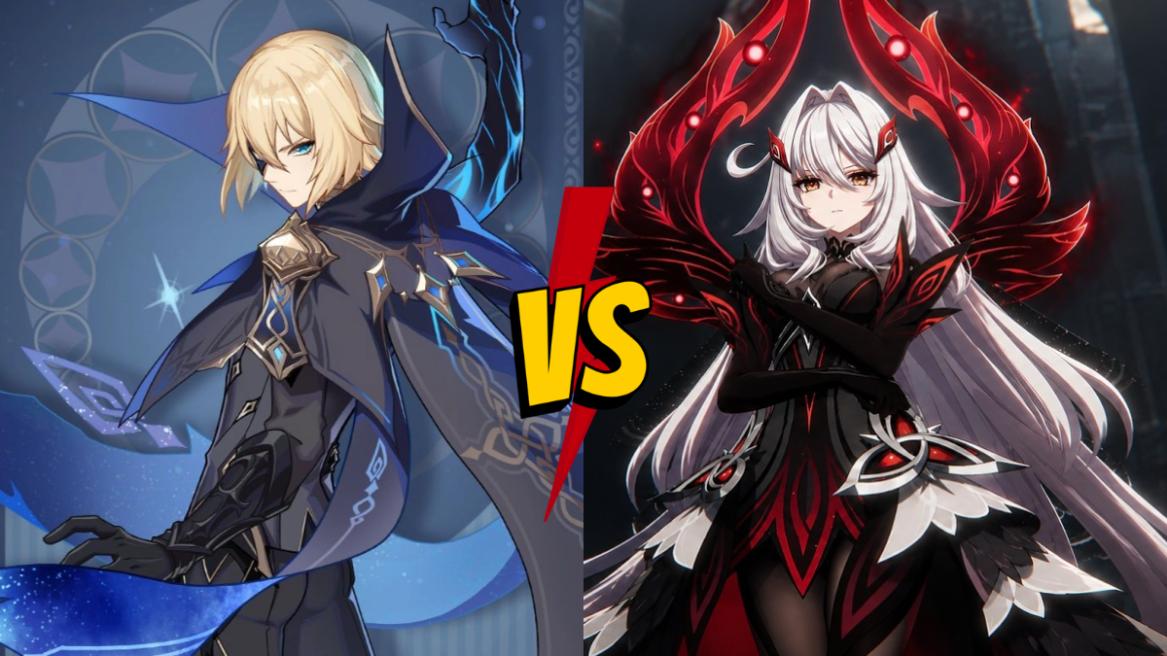 Genshin Impact Dainsleif vs Ronova