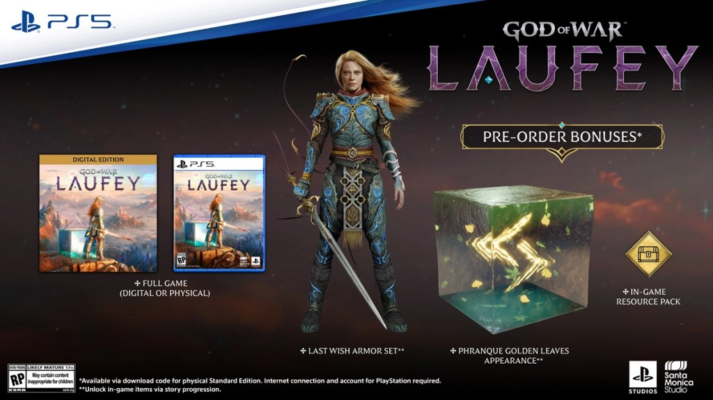 God of War Laufey pre-orders
