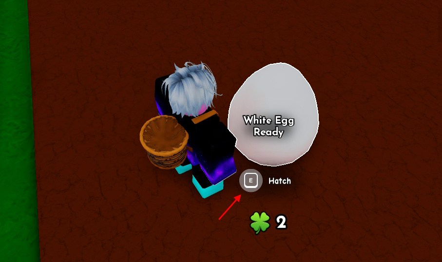 Hatch egg option in Ride A Pet