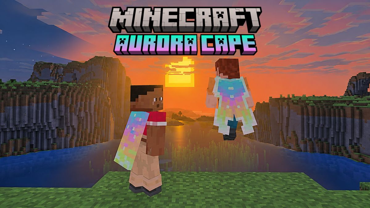 How to Get Free Aurora Cape in Minecraft Java and Bedrock