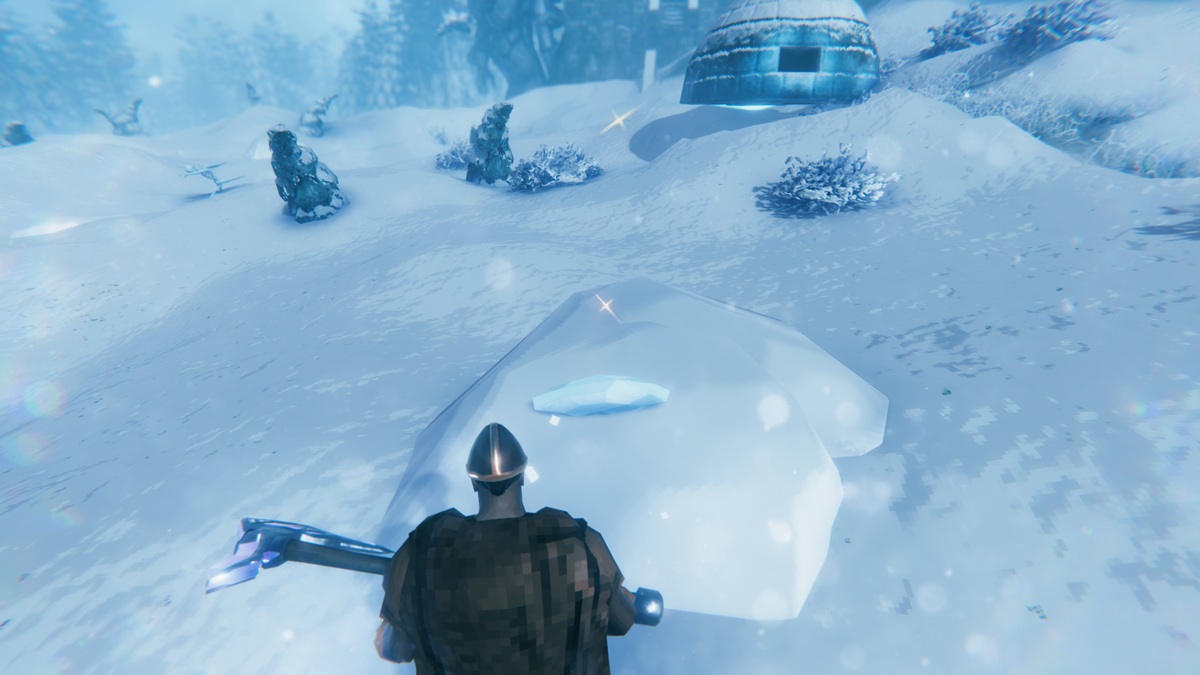 Ice in Valheim Deep North
