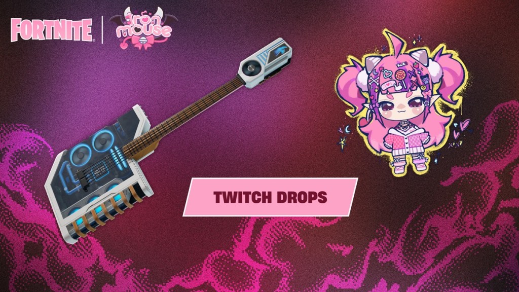 Ironmouse Fortnite Twitch drops
