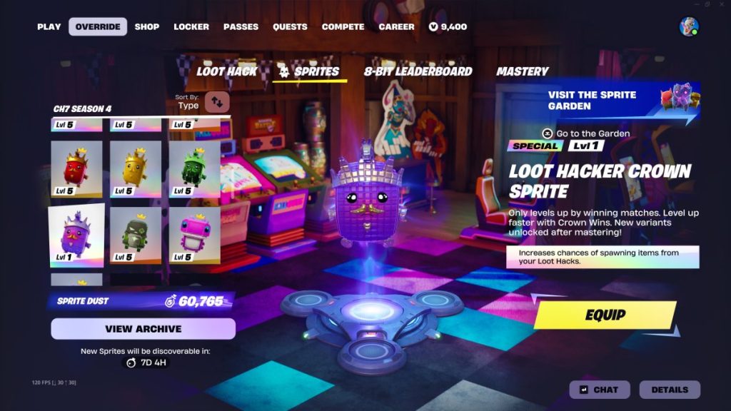Loot Hacker Crown Sprite Fortnite