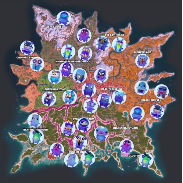 Loot Hacker Sprite Location in Fortnite