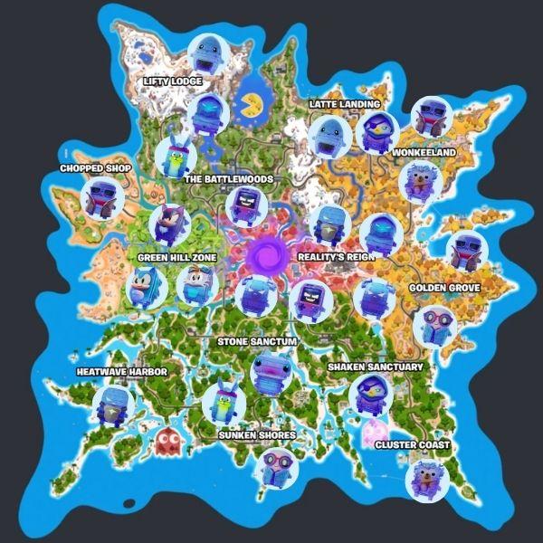 Loot Hacker Sprites Fortnite location map