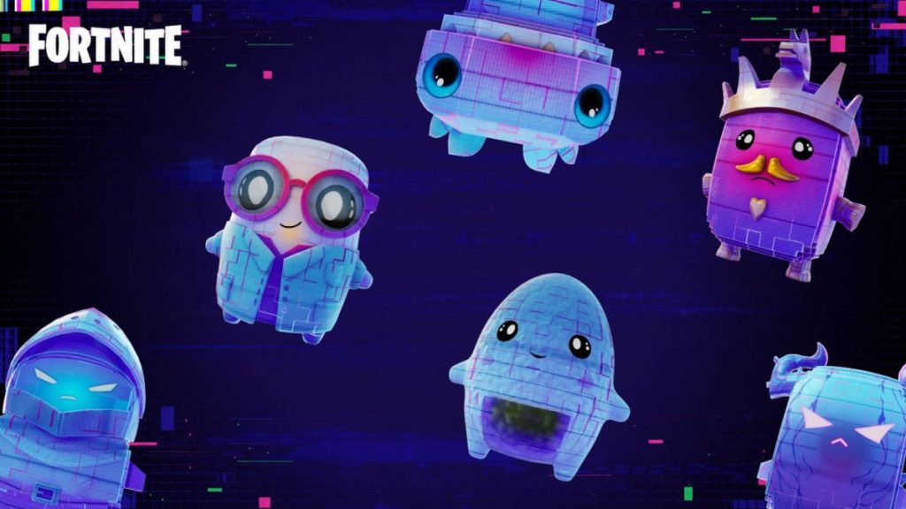 Loot Hacker Sprites in Fortnite X-ray Onigiri Storm Scout Overshield Crown Klombo