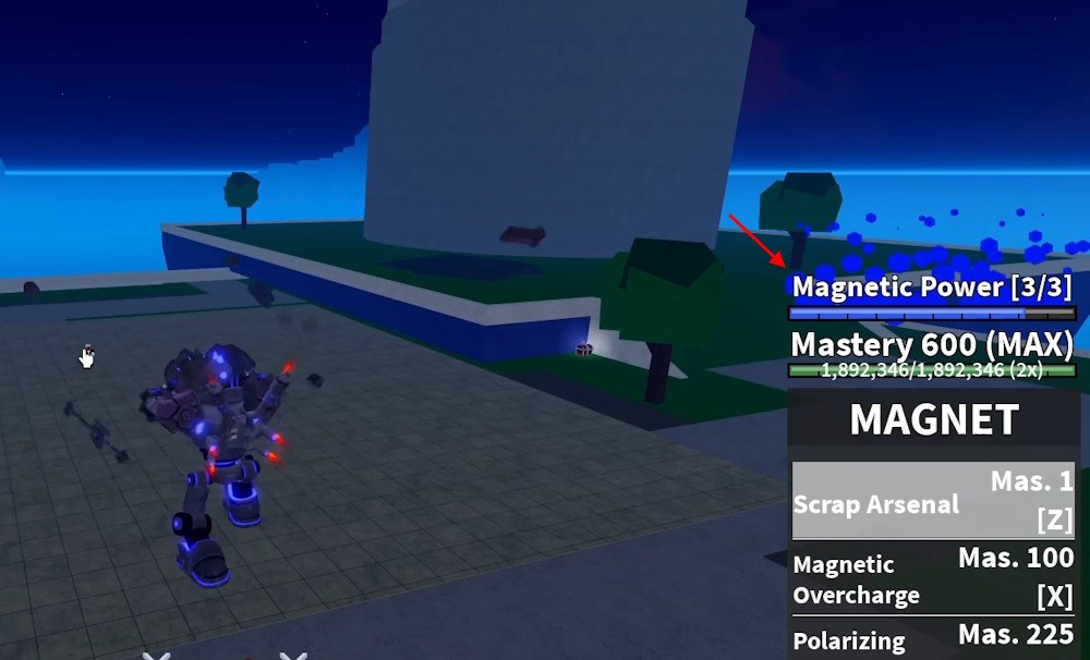 Magnetic Power Blox Fruits