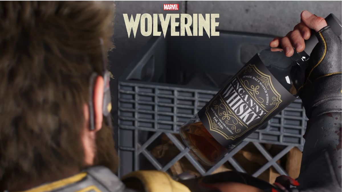 Marvel's Wolverine Whisky Bottle