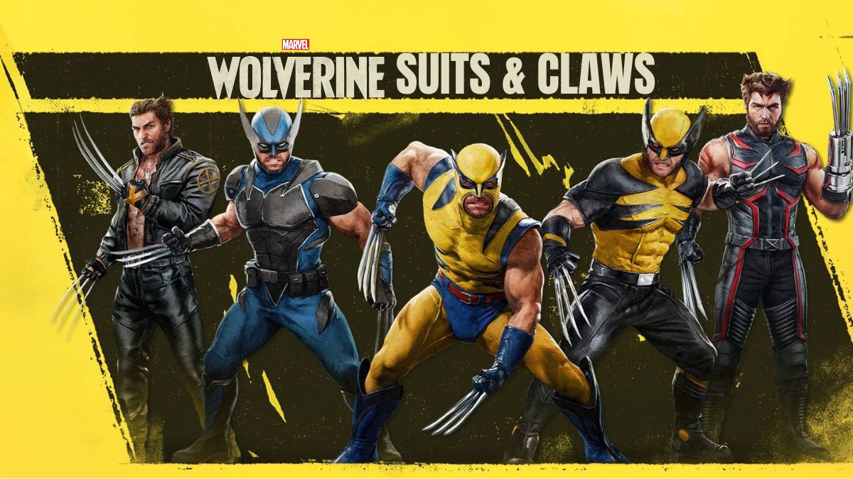 All Marvel's Wolverine Deluxe Edition suits and claws