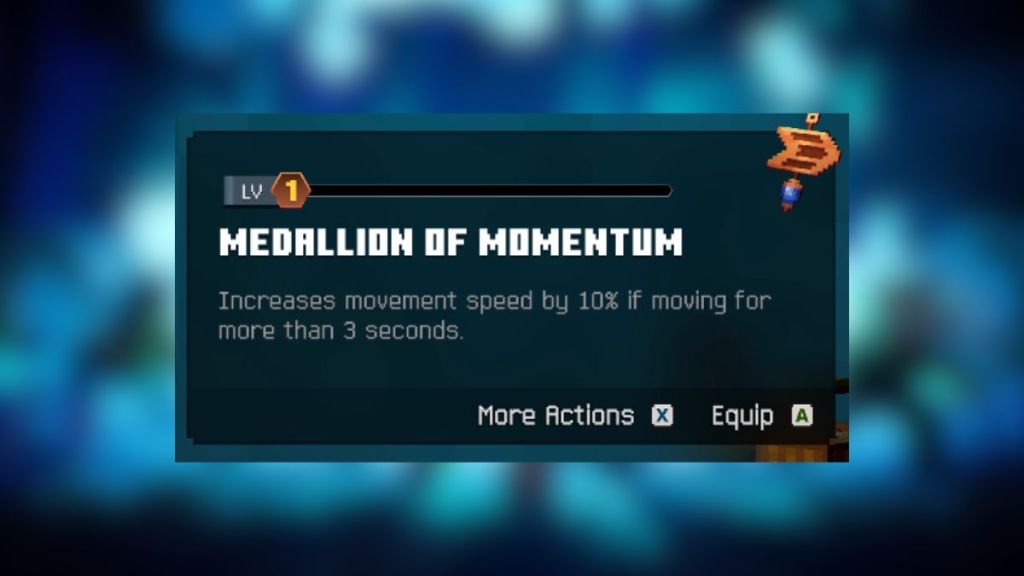 Medallion of Momentum
