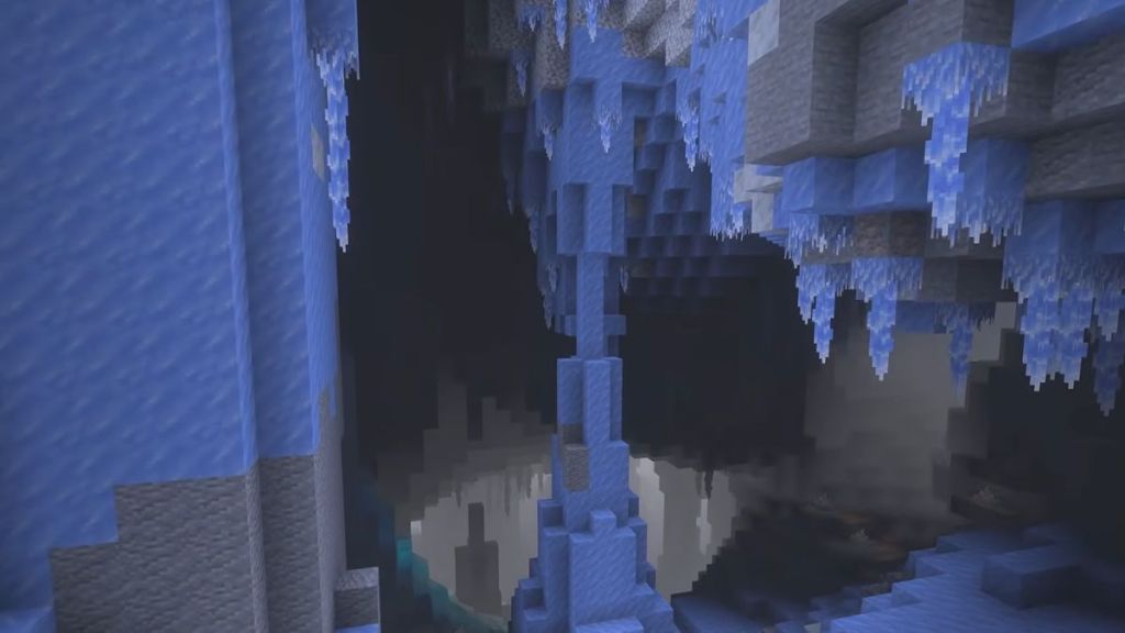 Minecraft Ice Caves images